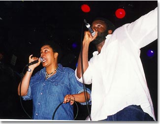Jill Scott and 'Black Thought' from The Roots